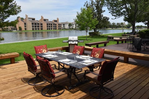 Enjoy the view of the Walden marina.