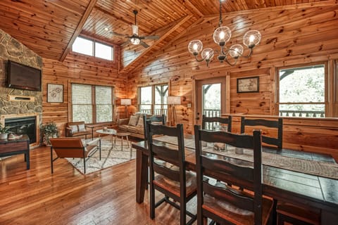 Large open concept living room