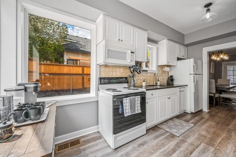Wide Shot View of the Kitchen