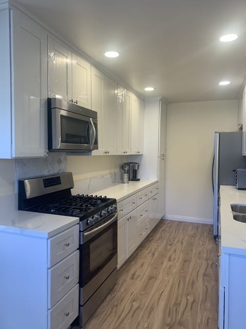 Kitchen with fully stocked