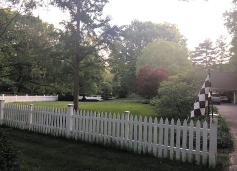 Overcast day in May, Indy 500 Race Month.