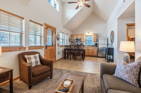 Larger open floor plan.