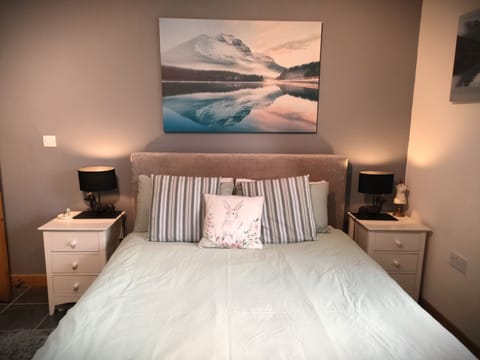 King size and comfy for a great night's sleep after a day exploring.