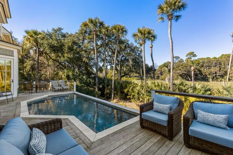 Pool Overlooking the Golf Course
