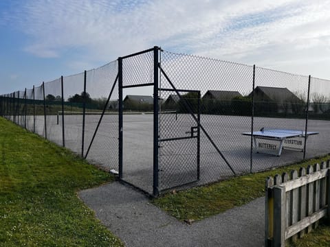 Resort tennis courts