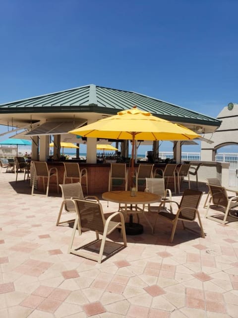 Tiki bar closed due to hurricane damage 