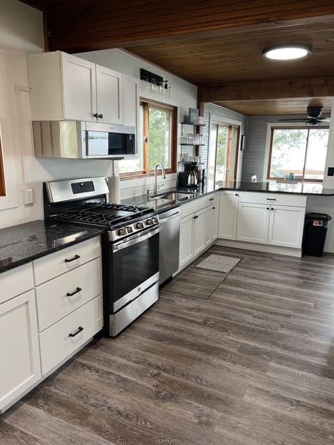 Modern Kitchen with all new appliances.