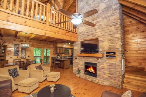 Enjoy the spacious, comfortable and inviting living area with family and friends