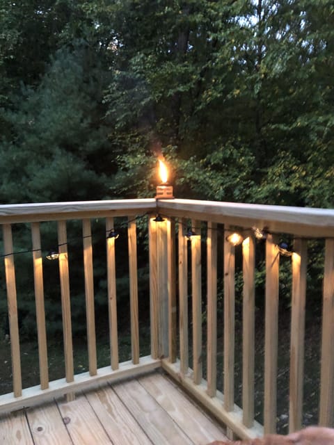 Balcony off master bedroom 