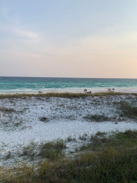 Our PRIVATE beach. The amazing Emerald Coast!!