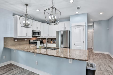 Kitchen (8 Barstools have been added since photos)