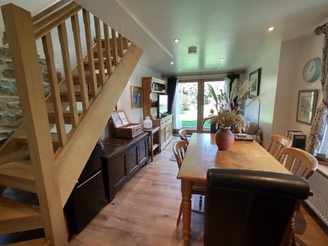 Plenty of room for all the family to get together and chat over a nice meal.  