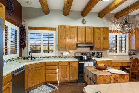 Well stocked kitchen