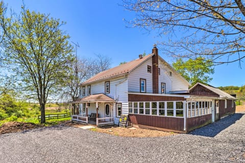 Mifflinburg Vacation Rental | 4BR | 2.5BA | Step to Enter | 2,730 Sq Ft
