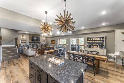 Large Dining and Family Gathering Area Plus Access Point to Screened in Porch