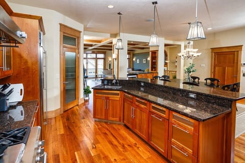 Plenty of counter space to prepare meals and entertain