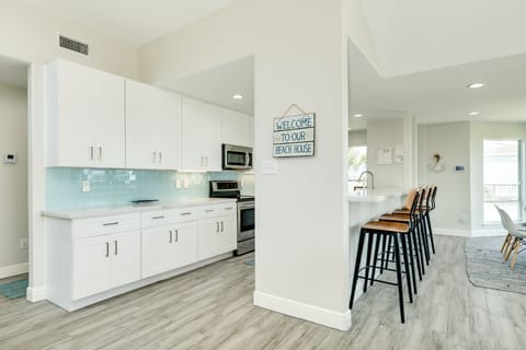 Plenty of counter space to prep and serve meals