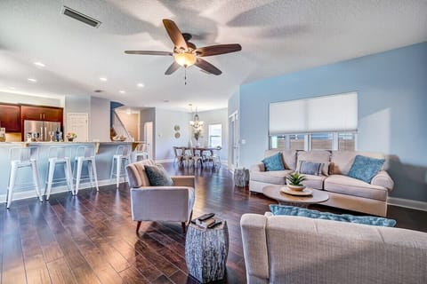 Large open spaces with lots of natural light.