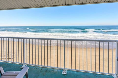 It doesn't get any closer to the beach than this