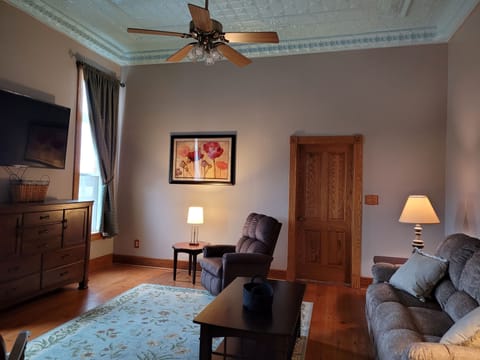 Family Room  
There are 2 Futon Sleeper Floor Chaise Loungers