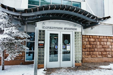 Front Entrance to Expedition Station