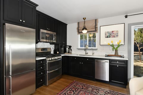 Healdsburg offers many fine dining experiences and if you wish to stay in, fine!