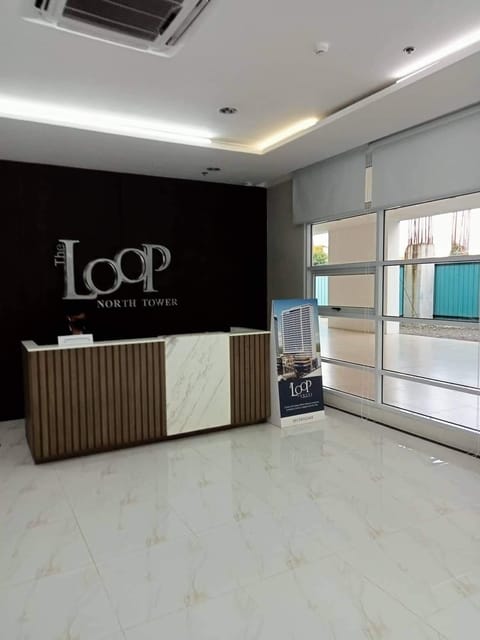 Building lobby on ground floor. 