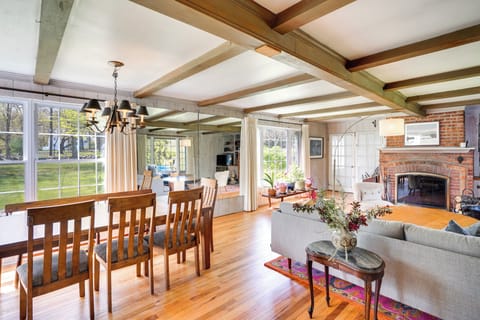 Woodstock Vacation Rental | 3BR | 2BA | 2,200 Sq Ft | 2 Steps Required to Access