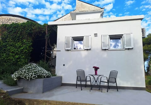 Property exterior, second terrace and garden