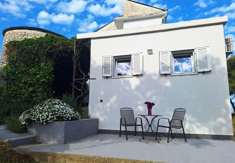 Property exterior, second terrace and garden