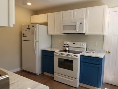 New kitchen in April 2021