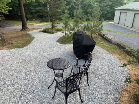 Sip your morning coffee, listen to the birds, watch for deer and grill dinner.