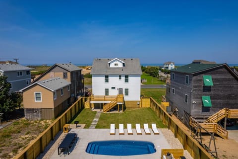 Drone View Pool