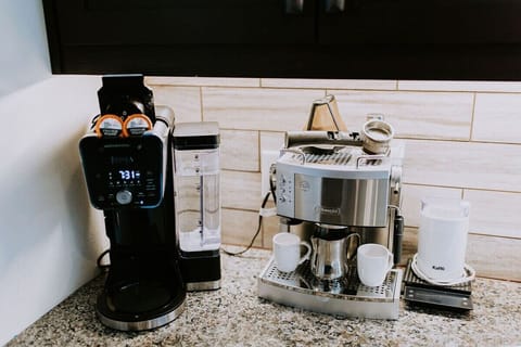 Flex your barista muscles with our espresso machine or Ninja coffee maker