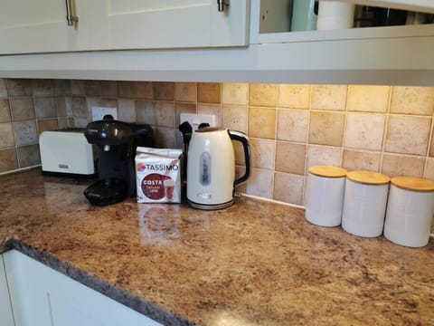 Coffee machine for that extra breakfast cuppa