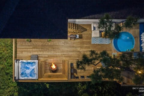 New Amenities added to the back deck!