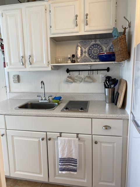 Fully equipped kitchenette