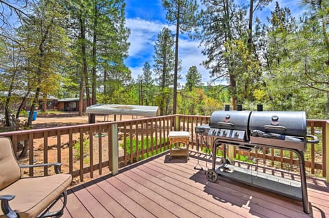 Pine Vacation Rental | 2BR | 1.5BA | 1,200 Sq Ft | Stairs Required for Access
