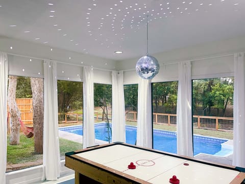 Let the disco ball spin as your family spends the evening playing games and making memories. 