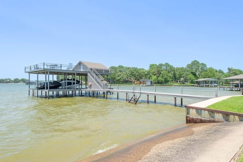 Oh, the fun you will have with a private dock and easy access into the water!