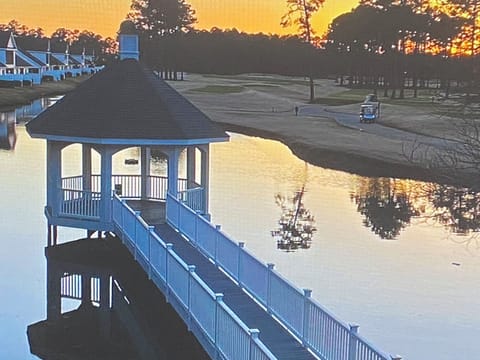 Take a nice walk after dinner and enjoy the most amazing sunsets from the gazebo