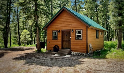 You’ll have the place to yourself with two acres nestled in the woods. 