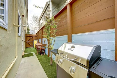 Private patio comes with your own bbq. 