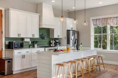 Open concept kitchen