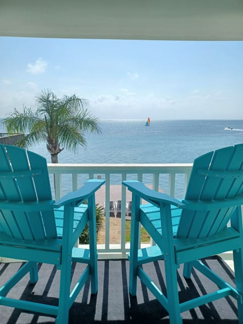 Waterfront view from the upper balcony