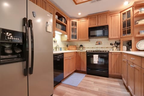 Kitchen comes fully equipped with everything you need to cook during your stay!