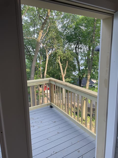 Upper level porch