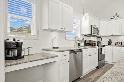 Plenty of space to cook and serve