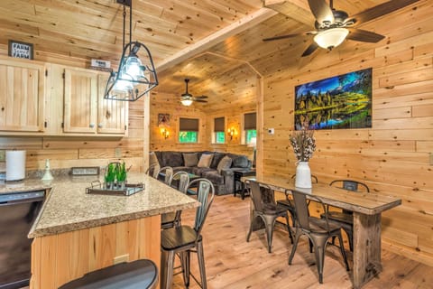 Dining Area | Kitchen | Trash Bags + Paper Towels