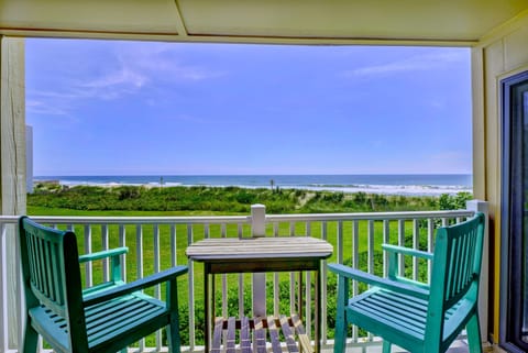 Amazing views and sounds of the ocean right from the balcony.
